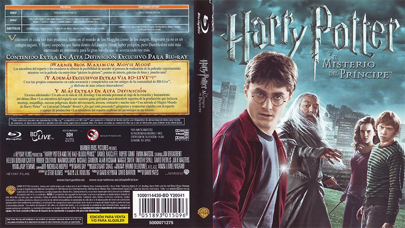 Harry Potter 6 El Misterio Del Principe 2009